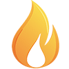 a flame for good energy